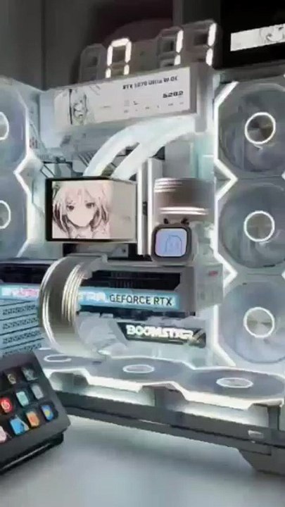 6.5 Inch AMOLED Flexible Display – Curved Chassis Monitoring Secondary Screen