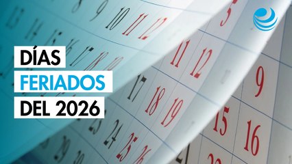Calendario 2026: Festivos oficiales, vacaciones escolares y dos puentes adicionales
