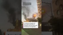 Bombeiros são atingidos por explosão em mercado no Rio Grande do Sul #shorts