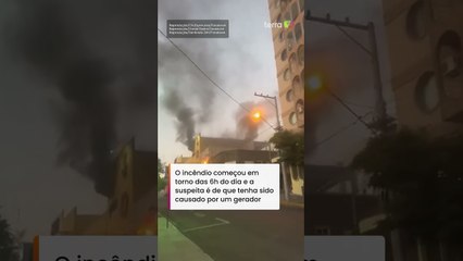 Bombeiros são atingidos por explosão em mercado no Rio Grande do Sul #shorts