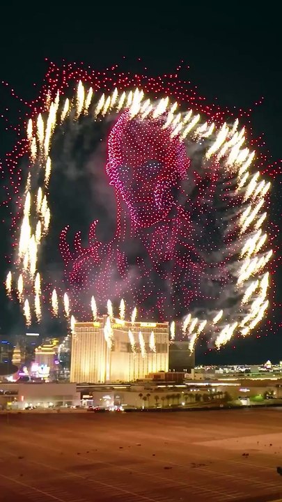 Hawkins llega a Nevada: El cielo de Las Vegas se rinde ante el final de "Stranger Things" con 5.000 drones