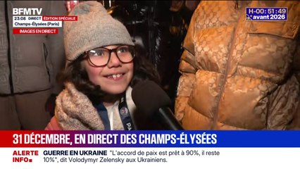 Réveillon: des centaines de milliers de personnes réunies sur les Champs-Elysées pour la nouvelle année