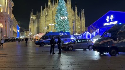 L'ingresso in piazza del Duomo è stato chiuso poco prima delle 23