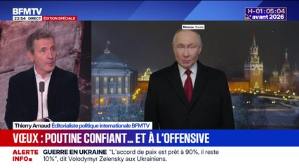 Voeux de Poutine : "nous croyons en notre victoire" - 31/12