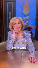 Los saludos de Mirtha Legrand y Juana Viale por el 2026