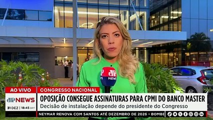 CPMI DO BANCO MASTER AVANÇA | SAIDINHA LIBERA 46 MIL PRESOS | OS PINGOS NOS IS - 31/12/25