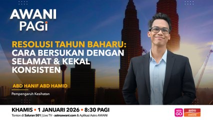 AWANI Pagi: Azam sihat tahun baharu?