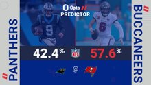 Carolina Panthers @ Tampa Bay Buccaneers - Opta Predictor