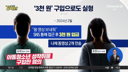 [돌직구 강력반]10대 성착취물 ‘3000원 구매’ 징역 1년형