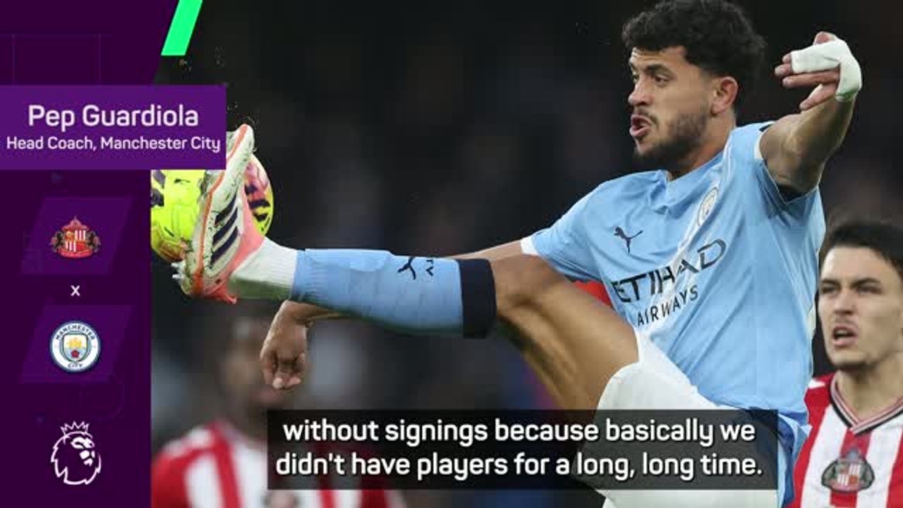 January window was key to City's revival - Guardiola