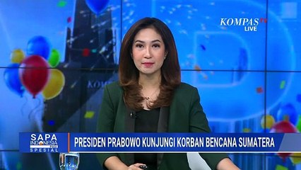 Presiden Prabowo Malam Tahun Baru bersama Pengungsi di Tapsel: Nonton Layar Tancap dan Sapa Warga