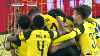 Borussia Dortmund 5-1 Hannover - Goals and Highlights (27/1/2019) | FS1 (U.S)