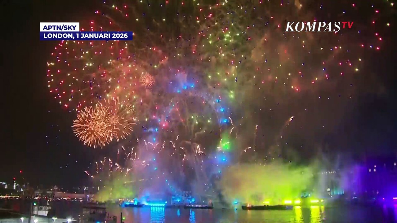 Kemeriahan Perayaan Tahun Baru 2026 di Dubai, London, hingga Sydney
