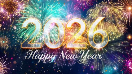 New Year Fireworks 2026 🎆 Spectacular Celebration | 🎆 Welcome 2026 | Celebration & Lights