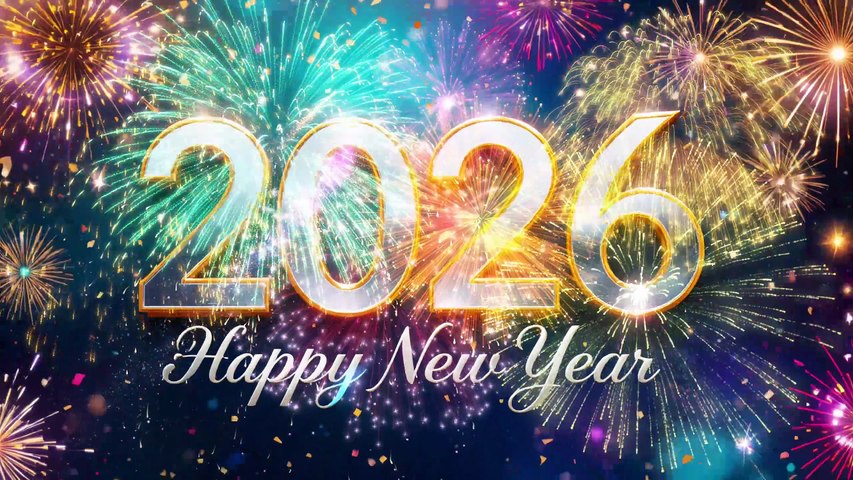 New Year Fireworks 2026 🎆 Spectacular Celebration | 🎆 Welcome 2026 | Celebration & Lights