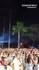 Show de drones ilumina a Praça da Liberdade na virada de 2026
