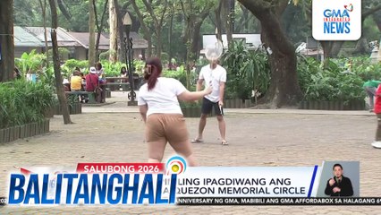 Ilang pamilya, piniling ipagdiwang ang Bagong Taon sa Quezon Memorial Circle | Balitanghali