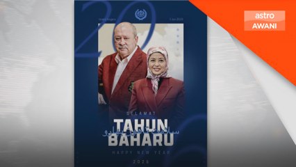 Agong dan Raja Pemaisuri zahir ucapan Tahun Baharu 2026