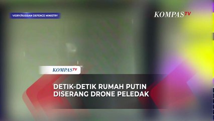 Rusia Rilis Rekaman Rumah Putin Diserang Drone Ukraina, Bom 6Kg Terpasang!