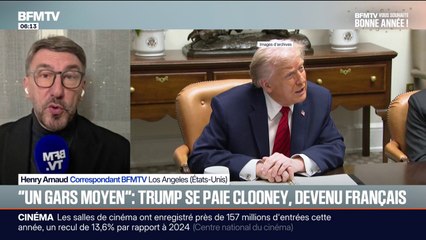 "Un gars moyen": Donald Trump tacle George Clooney après sa naturalisation française