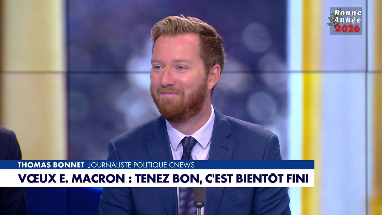 L'édito de Thomas Bonnet : «Vœux d'E. Macron : tenez bon, c'est bientôt fini»