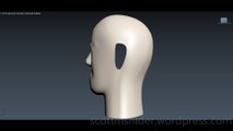 Flame: 3DS MAX Practice Polygon Modeling Head Model Video #73 (01-01-2026)
