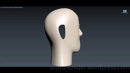Flame: 3DS MAX Practice Polygon Modeling Head Model Video #74 (01-01-2026)
