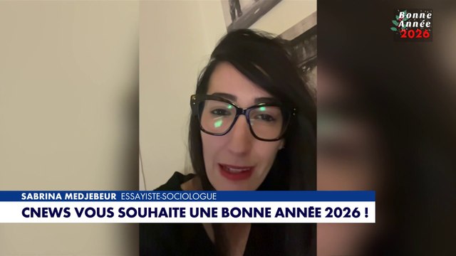 Sabrina Medjebeur vous souhaite une bonne année 2026