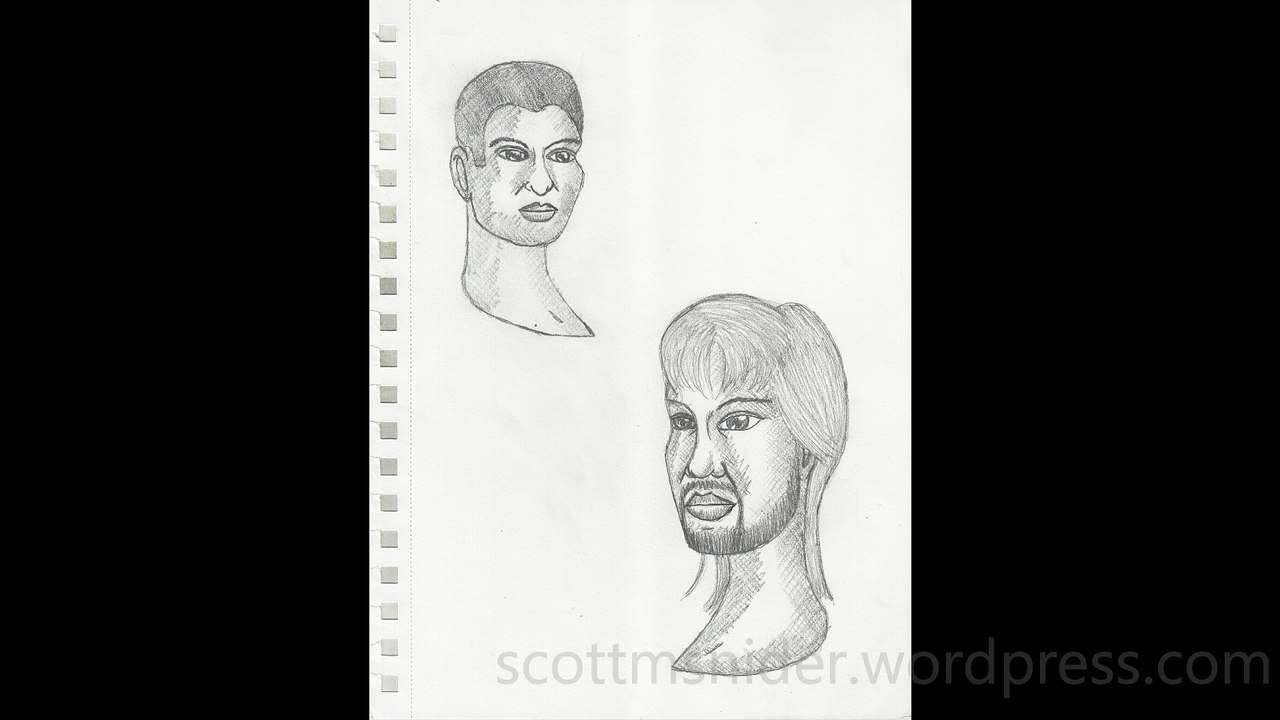 Portrait Pencil Sketches Sheet Video #1 (01-01-2025)