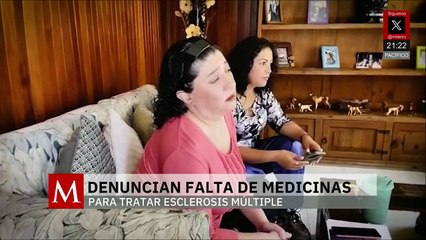 Pacientes con esclerosis denuncian falta de medicamentos para su tratamiento