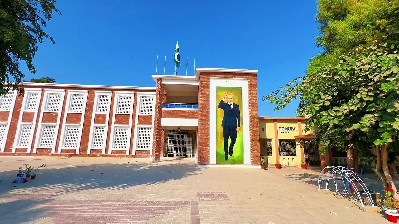 🏫 Govt- Boys Higher Secondary School Naudero Building #maxrecords #naudero #larkana