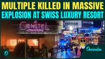 SWITZERLAND BREAKING: Several Killed At Swiss Ski Resort Bar After Massive Explosion On New Year Eve