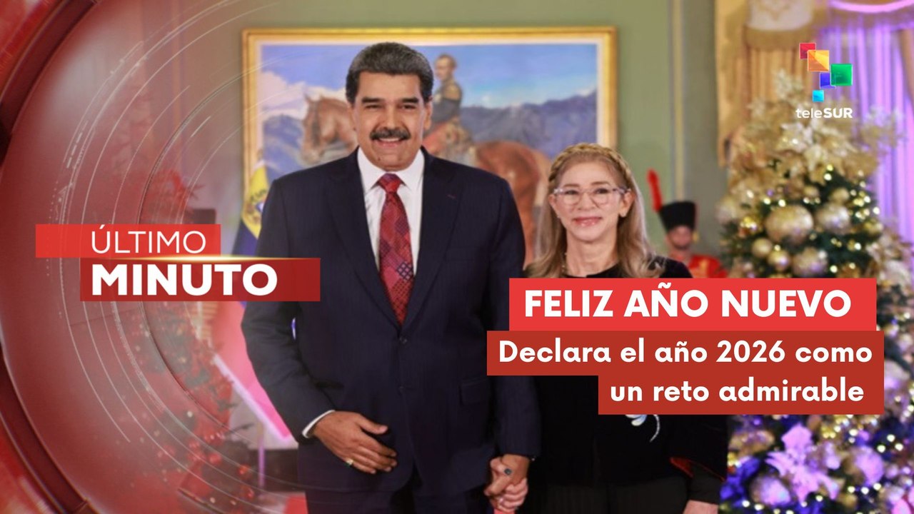 Pdte. Nicolás Maduro ofrece mensaje de fin de año al pueblo venezolano