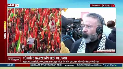 Akit TV Haber Koordinatörü Muharrem Coşkun Filistin'deki son durumu değerlendirdi