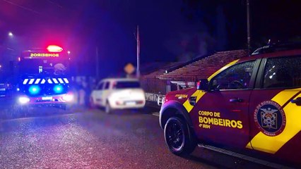 Incêndio atinge residência no bairro Esmeralda e mobiliza Corpo de Bombeiros