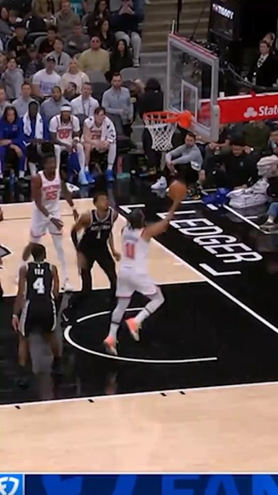 🔥 WHAT A GAME 🤯 Knicks vs Spurs, un finish de folie !Les Spurs l’emportent 134-132 dans une remontée complètement insane 🏀 😱
