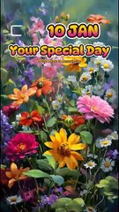 10 January 🌟 Your Special Personal Birthday Meaning December | Astrology • Tarot • Gemstones