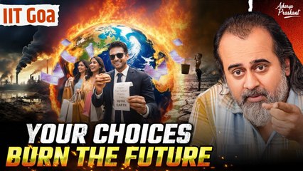 You Are Not a Victim of Climate Change — You Are the Cause || Acharya Prashant, IIT-Goa (2025)