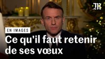 Voici ce qu'il faut retenir des avant-derniers vœux d'Emmanuel Macron