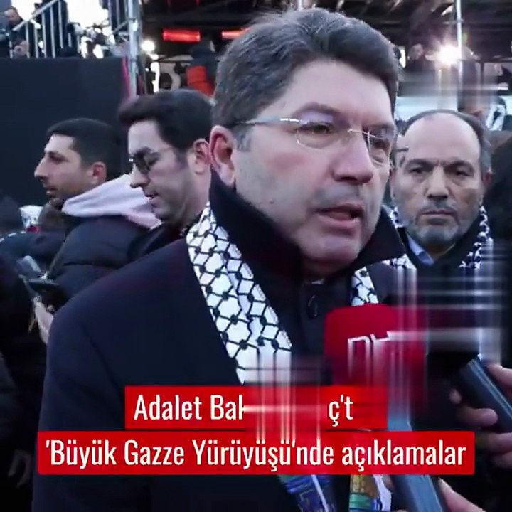 Bakan Tunç’tan Galata’da dünyaya ‘İsrail’ tepkisi: Karşımızda devlet değil, soykırım örgütü var