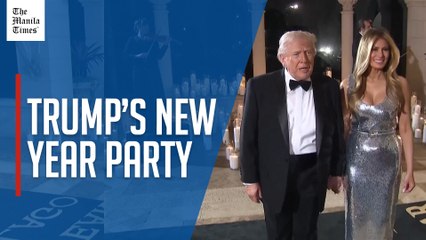 Trump hosts New Year’s Eve party at Mar-a-Lago, auctions Jesus Christ painting for $2.75 million