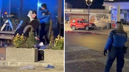 I primi soccorsi ai feriti a Crans-Montana all'esterno del bar esploso nella notte: il video