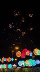 Happy New Year Eve 2026 Fireworks Pakistan at Global Village Dubai