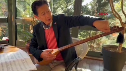 Japon sanatçıdan bağlama tutkusu: 12 bin 500 kilometre yol aşıp Türkiye’ye geldi