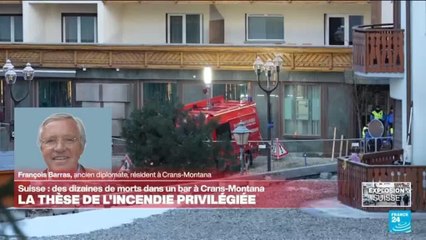 Suisse : l'incendie à Crans-Montana a fait des dizaines de morts