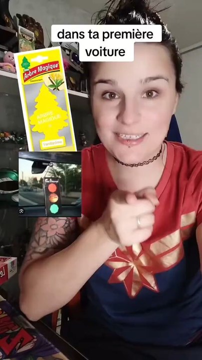 dans nos premières voitures