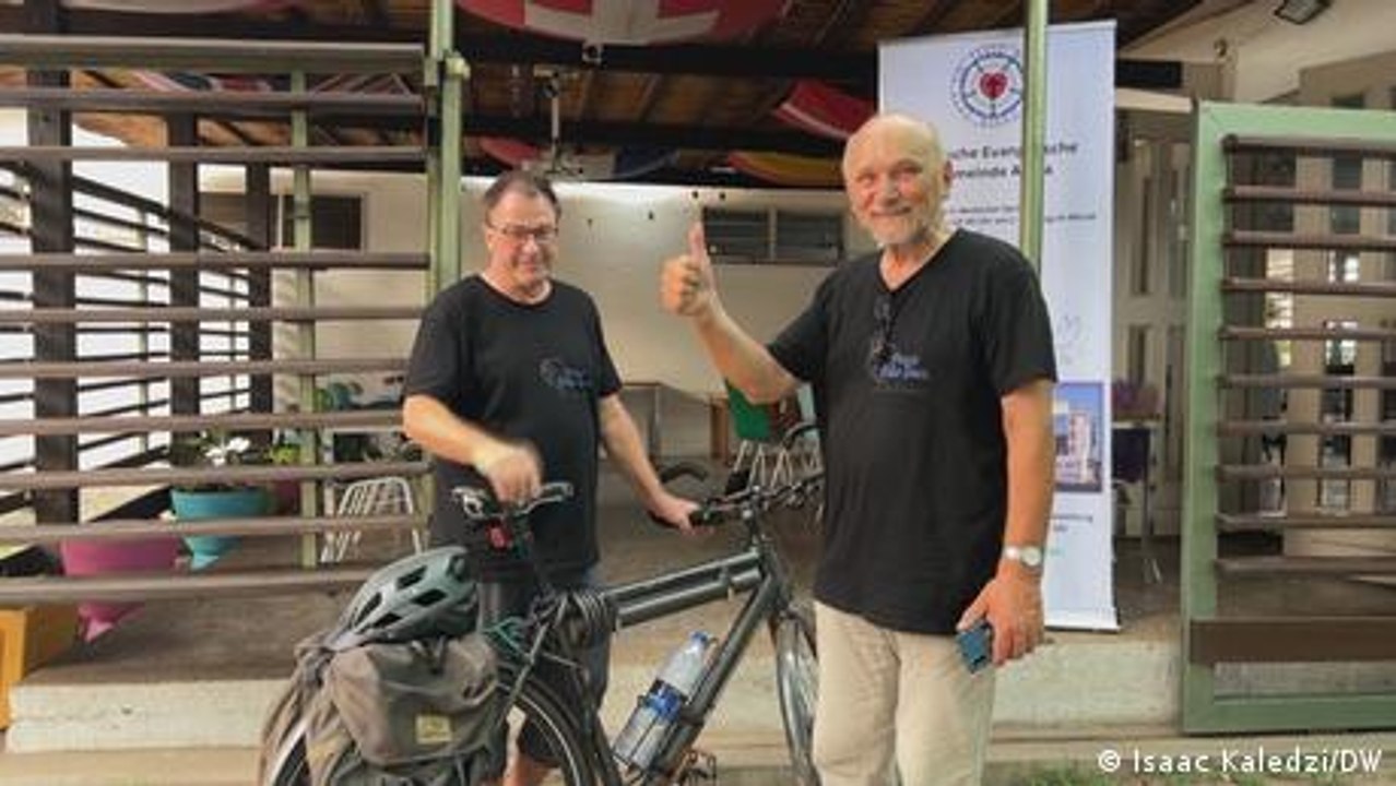 German pastor embarks on Peace Bike Tour across Africa