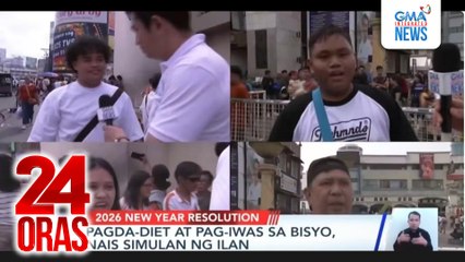 Pagbabago sa bayan at kaayusan ng bansa, hiling ng marami ngayong taon | 24 Oras
