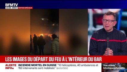 Incendie mortel à Crans-Montana: les images du départ de feu à l'intérieur du bar