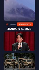 Today’s headlines: Mayon Volcano, China & Taiwan, Donald Trump | The wRap | January 1, 2026